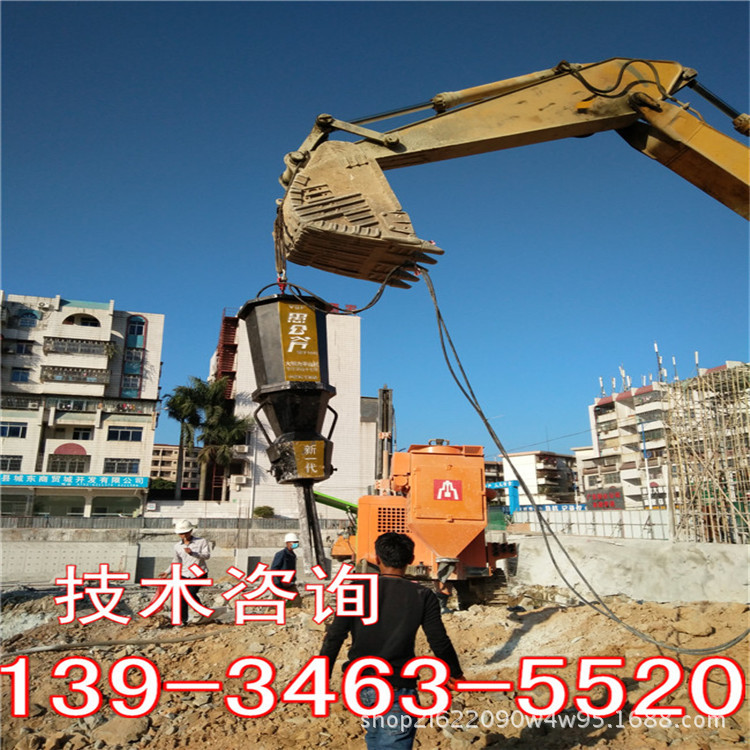 山东滨州安全开采岩石劈裂机