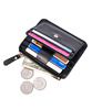 Card coin purse buckle, US dollars, oil, sacral zipper anti -magnetic RFID creative wallet can be put in key