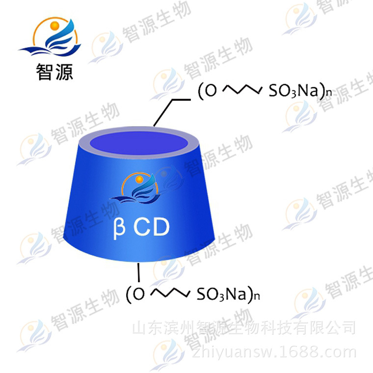 螯合剂 增溶剂 磺丁基倍他环糊精钠 CAS NO.: 182410-00-0