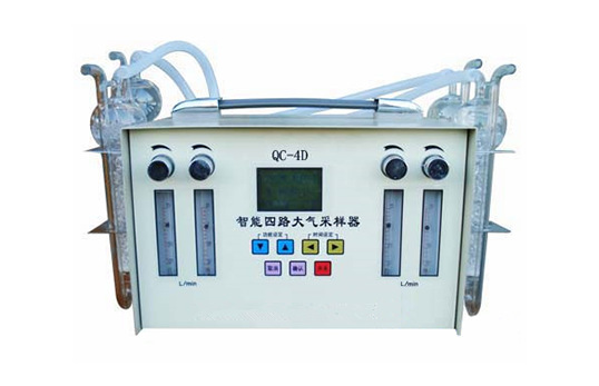 QC-4D智能四气路大气采样器 大气采样仪 粉尘采样器