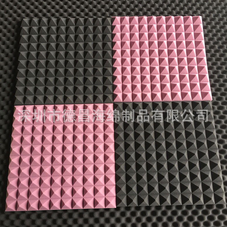 高密度三聚氰胺海绵 声学泡沫 聚氨酯阻燃防火海绵 波峰棉
