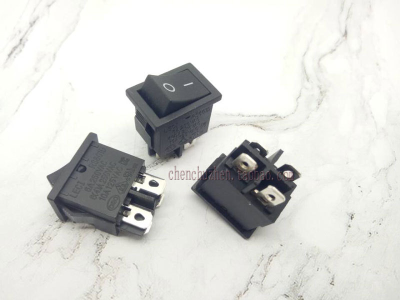 优质船型开关 船形开关RS-601D 平面四脚两档带十字架 多国认证