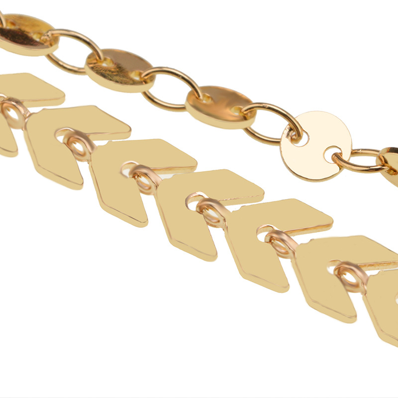 other copper other necklace (Gold)NHYT0341-Gold