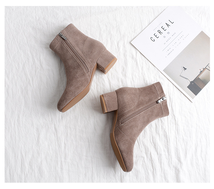 Bottes femme en Daim - Ref 3354814 Image 29