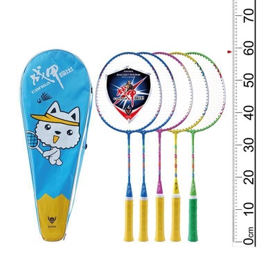 厂家直销 儿童幼儿园羽毛球拍 小学生娱乐游戏户外运动羽毛球拍