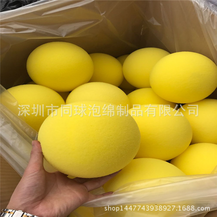 高密度海绵实心子弹球 过滤清洁用泡绵 EVA海洋发泡球厂家