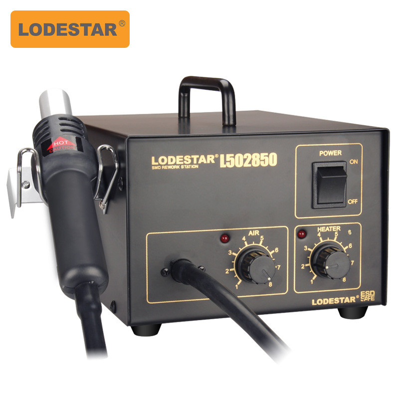 厂家直销 深圳乐达L502850热风拆焊台 台式调温热风拆焊台