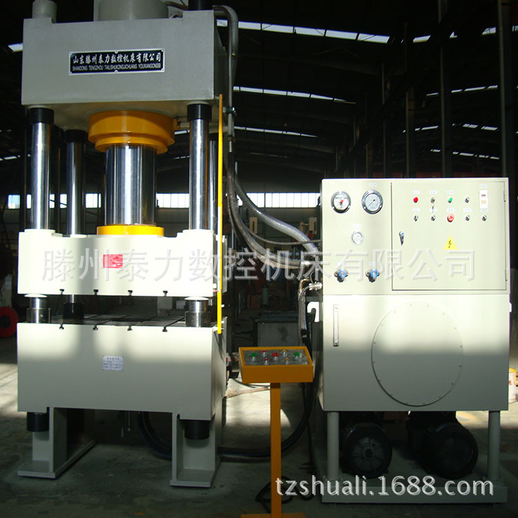 定做315吨四柱液压机 石英水槽液压机 三梁四柱式压力机