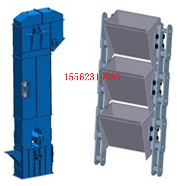 韶关市垂直粮食提升机 花生莲子专用斗提机原材料