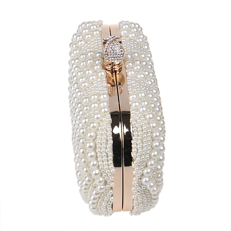 New Pearl Dinner Bag Women's Banquet Bag Ladies Dress Evening Bag display picture 3