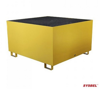 西斯贝尔IBC桶钢制盛漏托盘SPM112防漏托盘叉车可用一级代理商