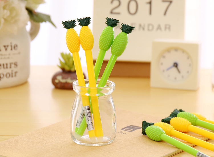 复制_韩国创意文具摩易消水笔 可爱菠萝造型中性.jpg