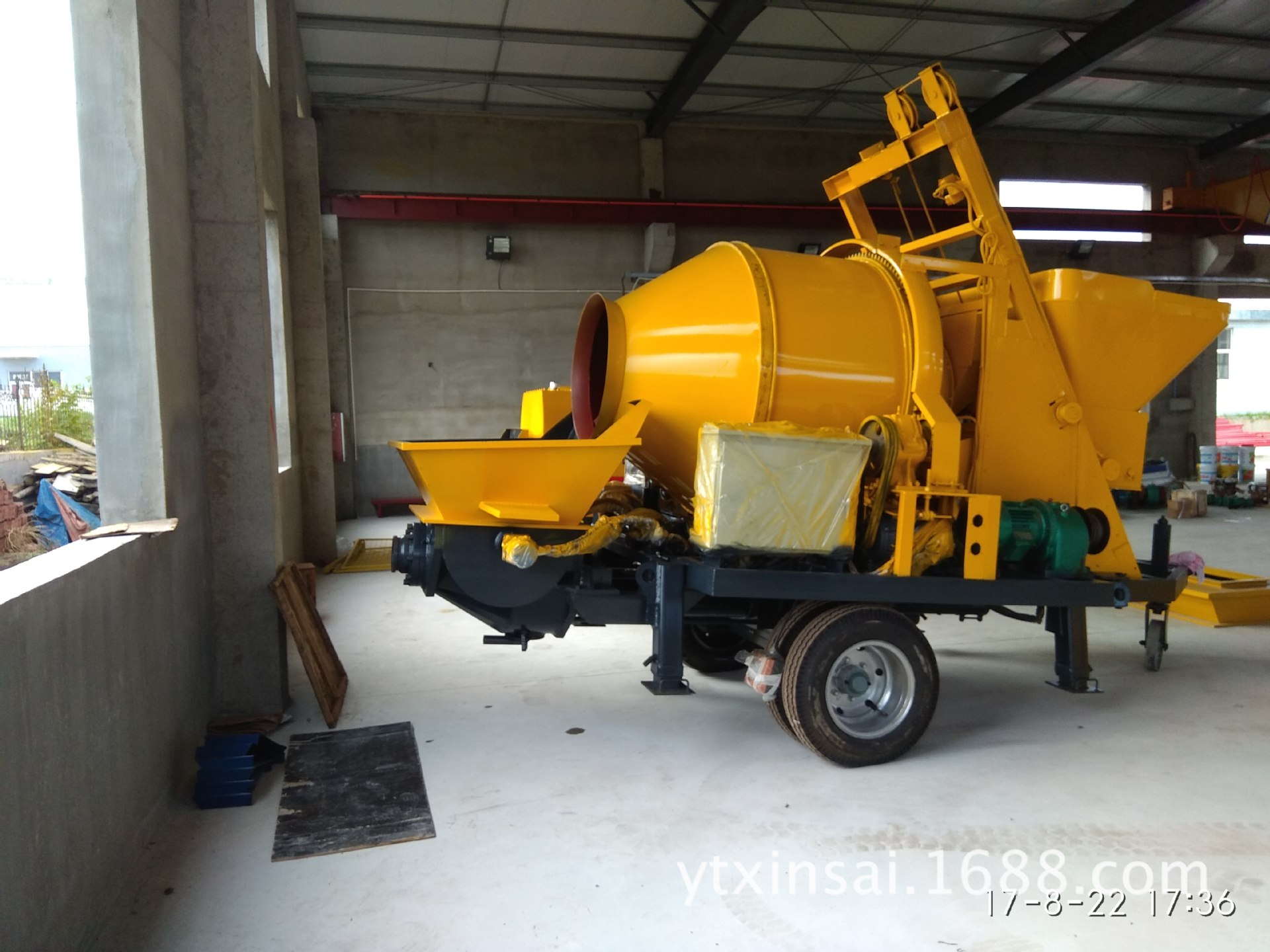 搅拌机地泵 混凝土搅拌输送一体机 搅拌机输送泵 混泥土搅拌泵