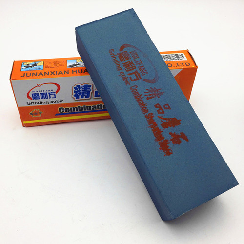 Factory Supply 9-inch Double-Sided Diamond Sharpening Stone with Oil Stone, 180/240 Grit, Household Use