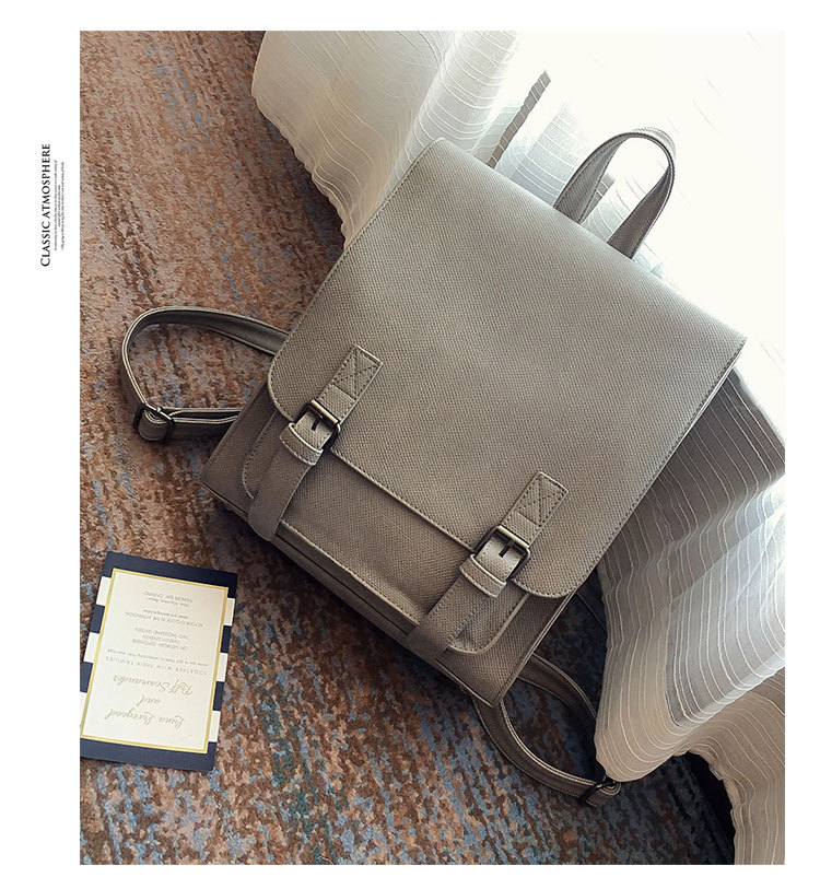 Korean version PUfashion bag (gray)NHPB0233-gray