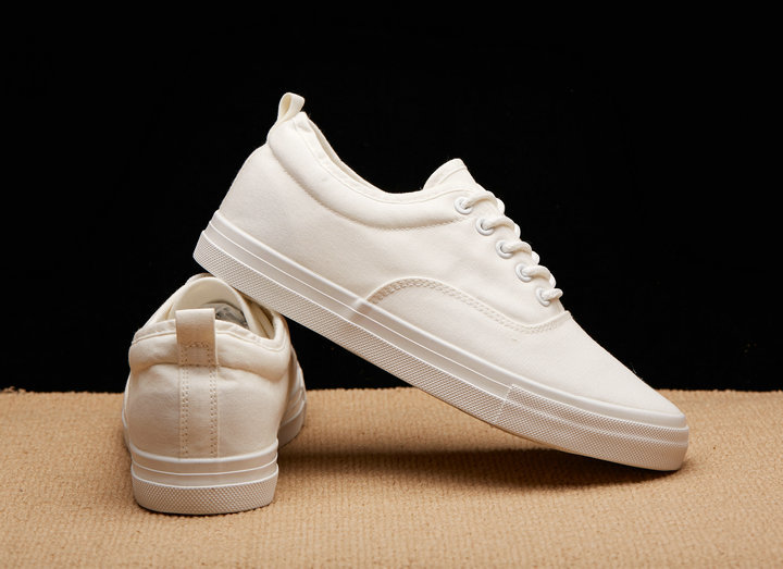 2019 New Teenager Fashion Canvas Shoes Height Increased Casual Trendy Shoes Lace-up Students Korean Men's Shoes 573