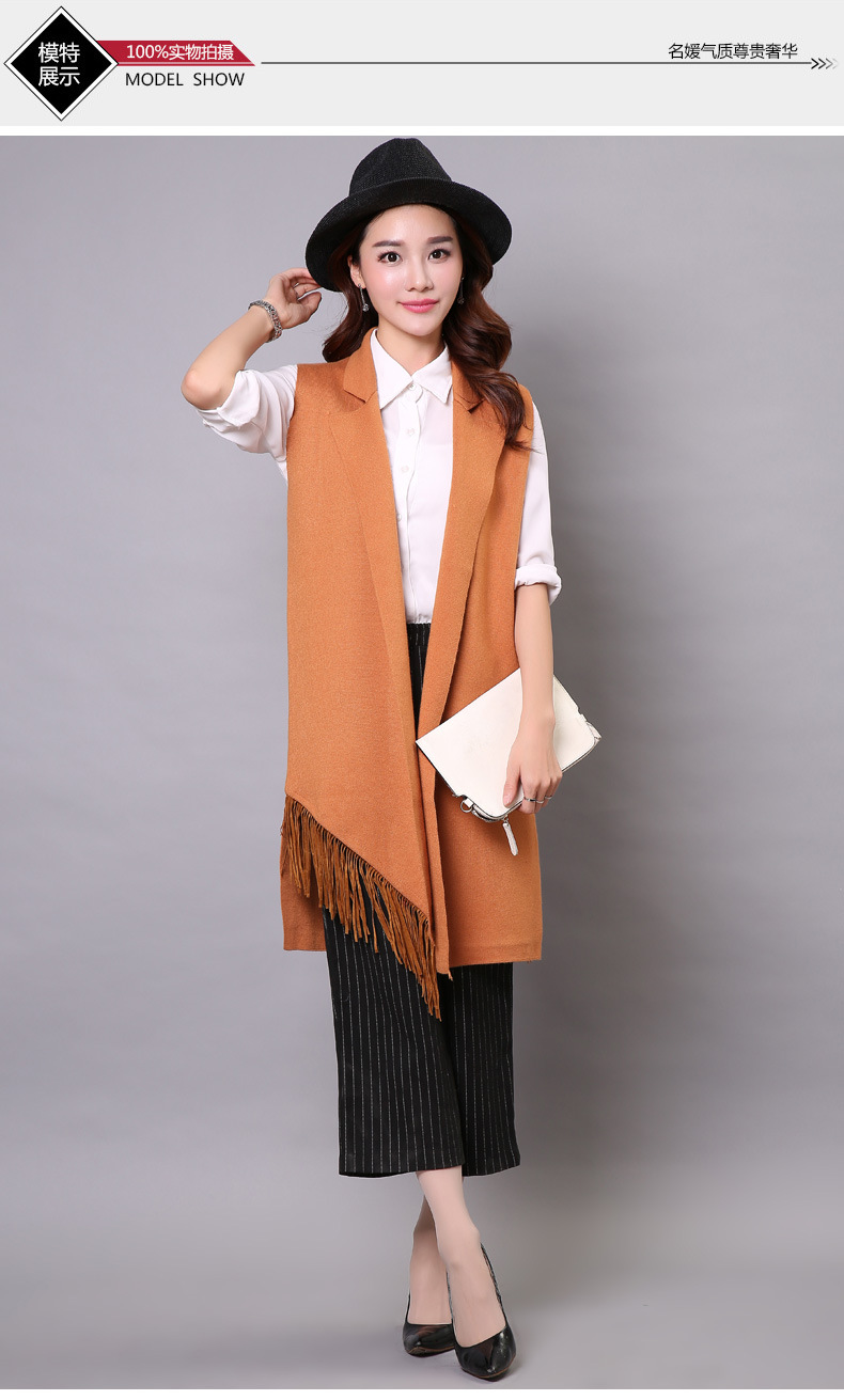 Gilet femme HIRONDELLE CHRYSALIDE en Tricot - Ref 3318273 Image 16