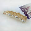 Big ponytail from pearl, hair accessory, crab pin, hairgrip, Korean style, wholesale