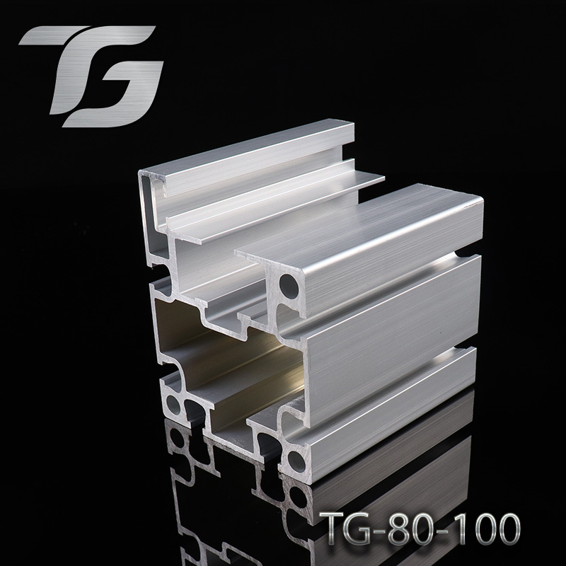 2.5倍速链铝型材节距31.75配套型材 上海倍速链铝材批发80100