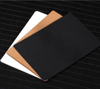 Retro originality cowhide White card Fold Greeting cards painting manual Dried flowers DIY Word cards blank customized