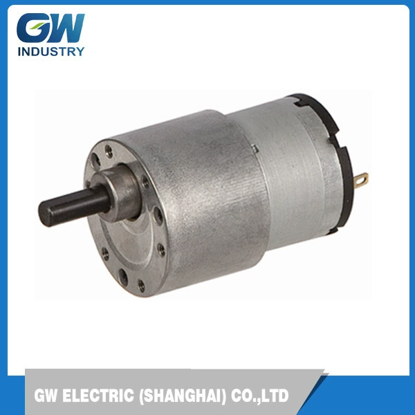 GW Jinling поставляет 12V Φ37mm DC редукционный 37JB DC редукционный мотор промышленный, сельскохозяйственный и медицинский