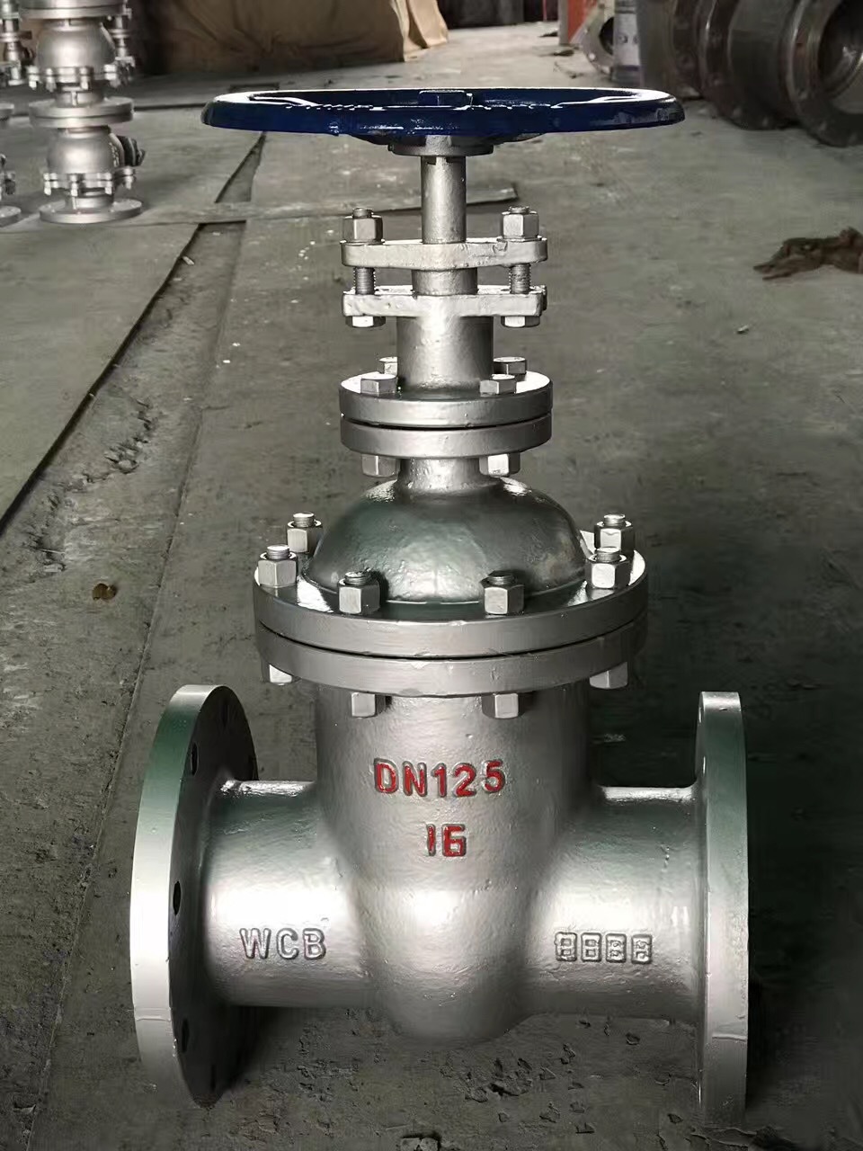 Z45H-10C低压暗杆铸钢闸阀 不锈钢法兰闸阀