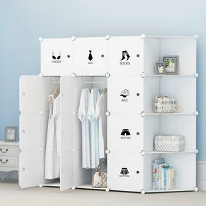 Modern Simple Closet FD-717 for CD, Stationery, Bags, Toys, Animal Products, Headphones, Wires/Cables, and Laundry