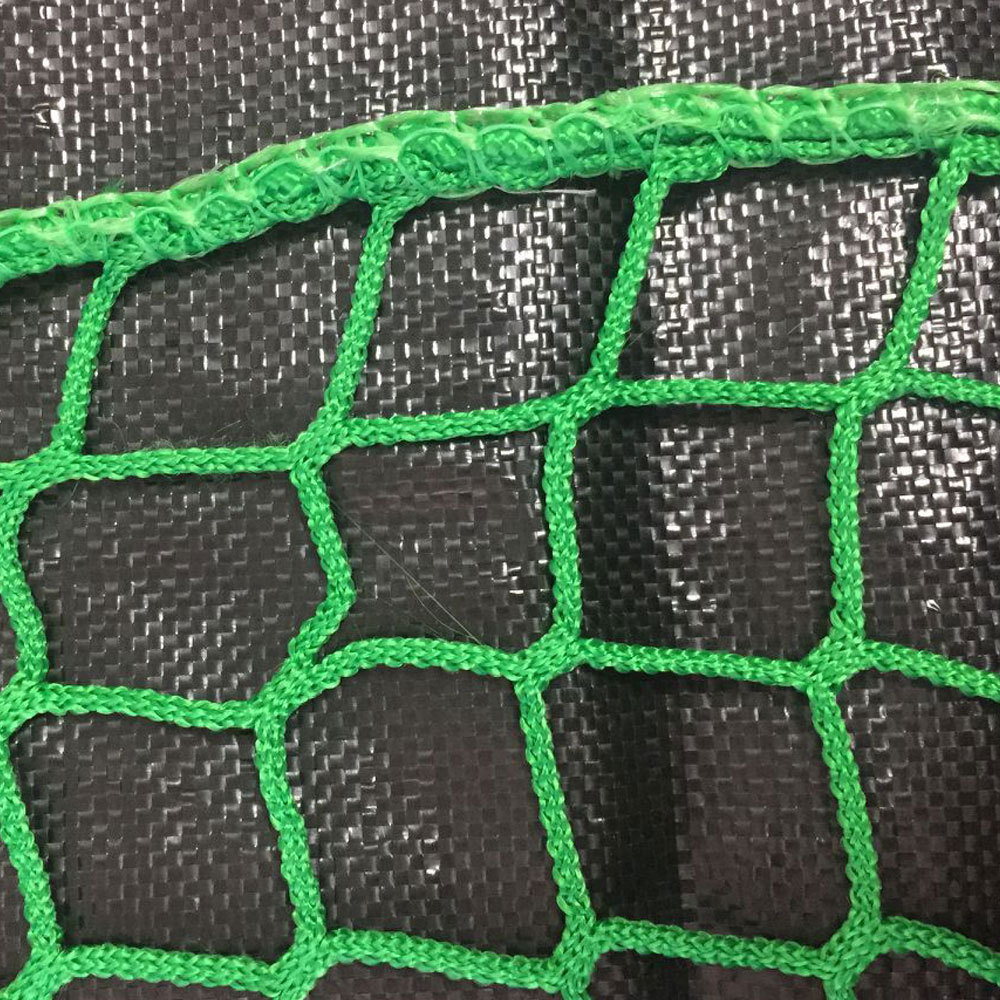 厂家定制拷边绳子网 加固包边无结网 篮球场顶部软网 足球场围网