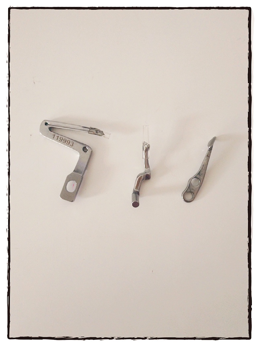 工业缝纫机配件JUKI 重机6700 3600 3900包缝机上下弯针119-99307