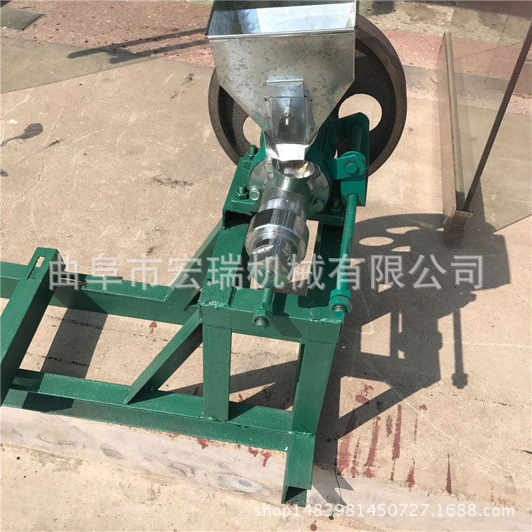 HR-40型康乐果机价格 香酥甜脆面粉膨化机 食品膨化果制造机