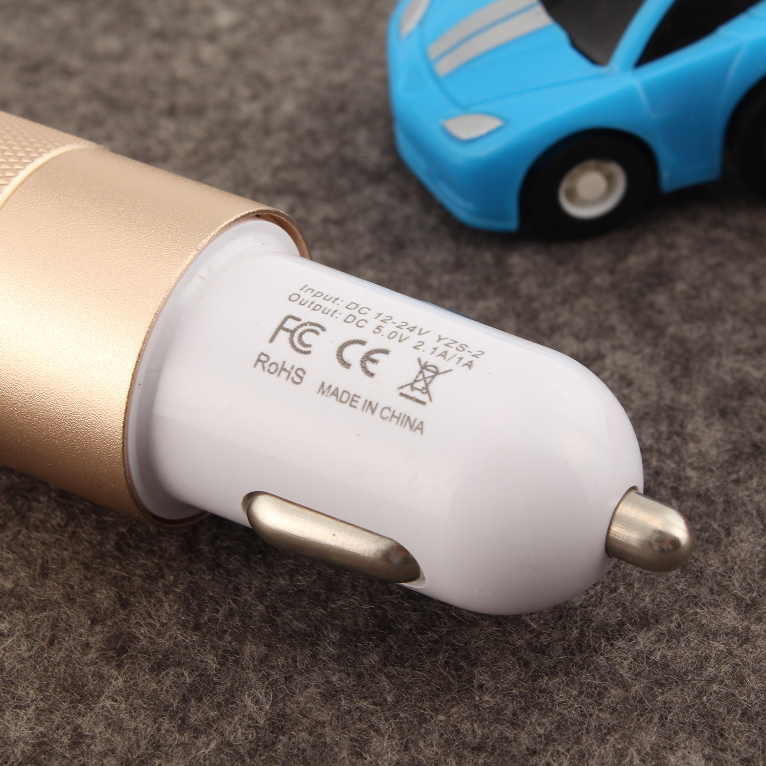 小钢炮金属车充双USB19