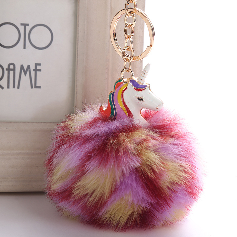 50g Weight Keychain Classification 1 Piece Quantity Daily Occasion Plush, Metal Material Unisex Gender Cute, Sweet Style 1 Piece Cute Sweet  Plush Metal Unisex Keychain 19