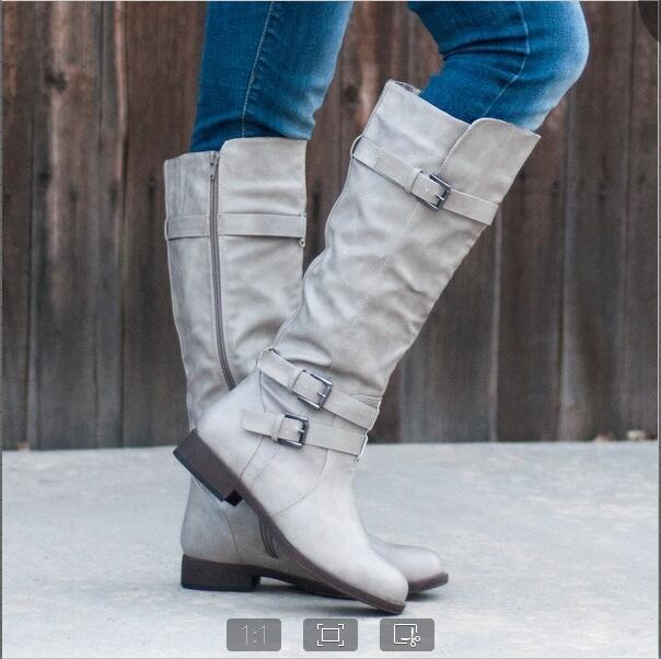 Fashion Autumn and Winter New Long Cylinder Women’s Boots