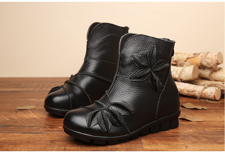 Bottes femme en En cuir - Ref 3355381 Image 31