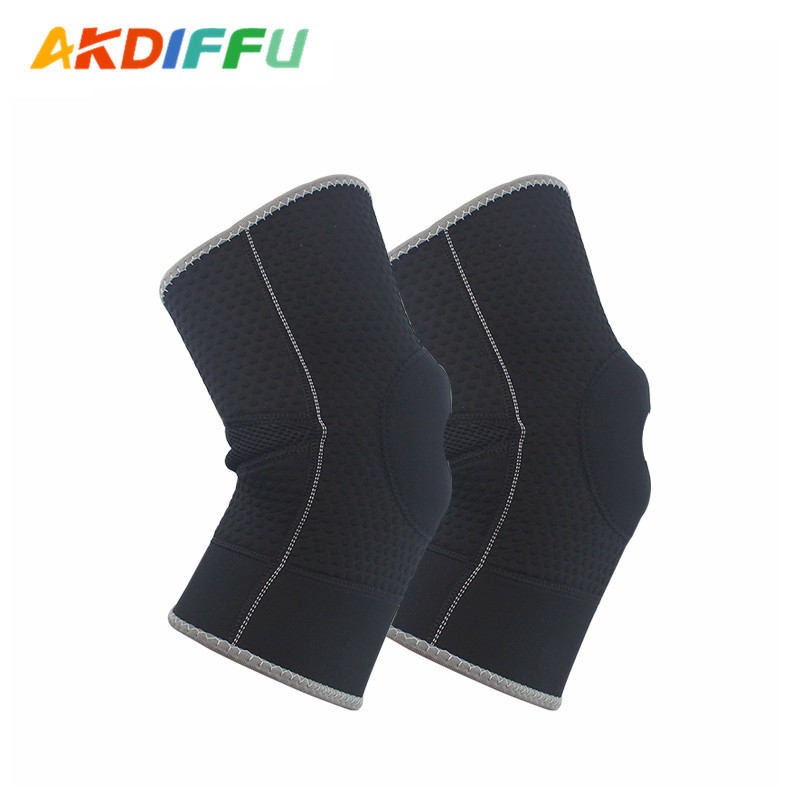 Venta al por mayor material de buceo rodillera caliente transpirable abierta Patella rodillera deportes al aire libre suministros