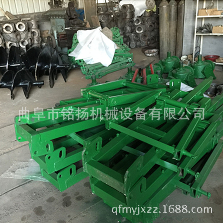 风冷单缸二冲程汽油机挖坑机高效小型电线杆植树挖坑机图片