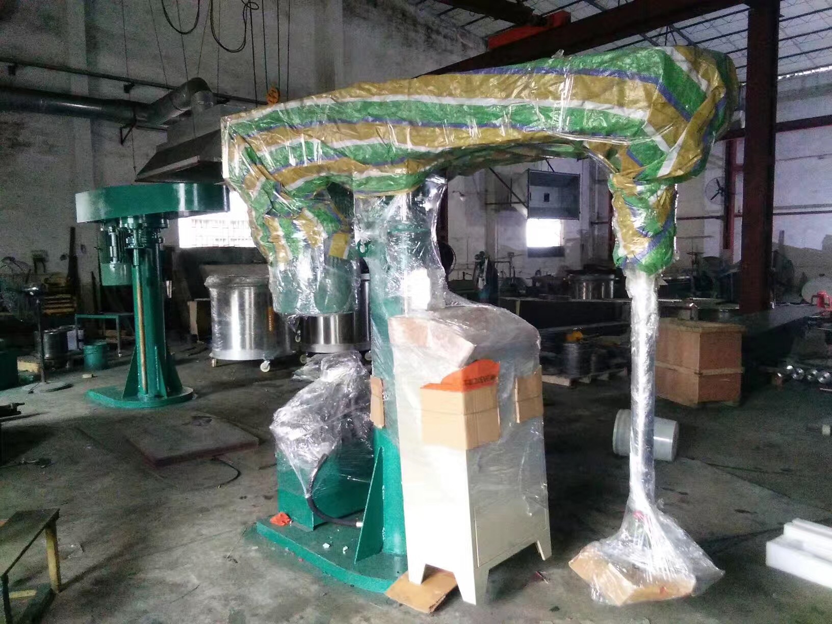 11KW高速变频水性分散机 搅拌机设备佛山打浆机印花胶水厂家价格|ru