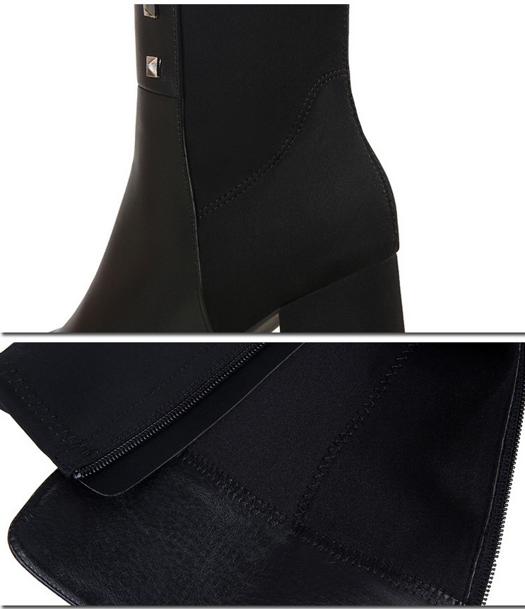 Bottes femme BIGTREE en PU artificiel - Ref 3354849 Image 34