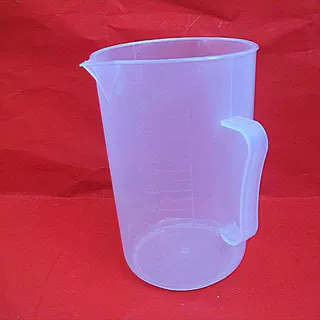 塑料烧杯 1000ml  带刻度 带把手 DIY手工工具 化学仪器 实验耗材