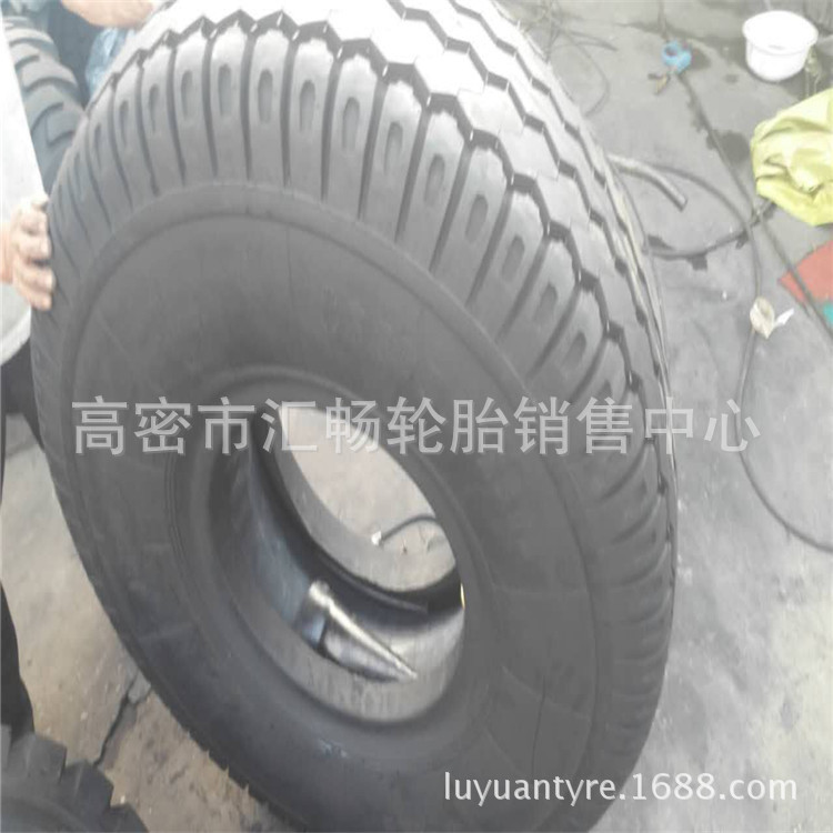 卡车轮胎 沙漠花纹 15.5-20 自卸车工程轮胎  四线花纹
