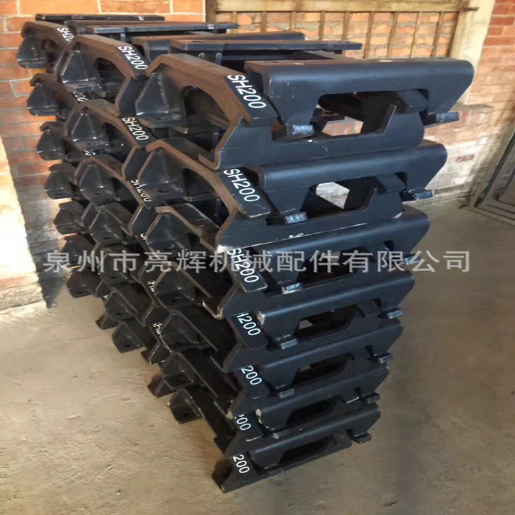 住友挖掘机-SH200护链架 挖掘机工程机械配件批发 厂家直销