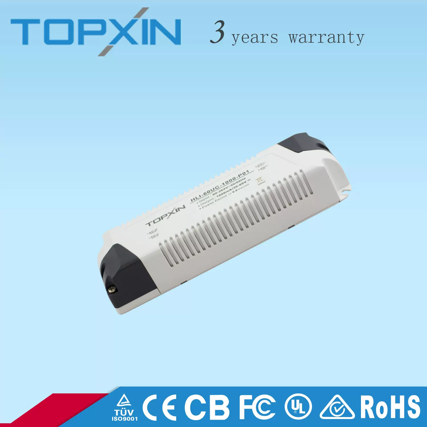 60W-LED驱动电源750mA隔离恒流节能足功率智能照明led灯高功率