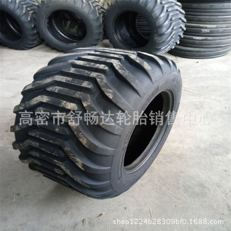 现货供应500/45-22.5农用打捆机捆草机轮胎 拖拉机轮胎