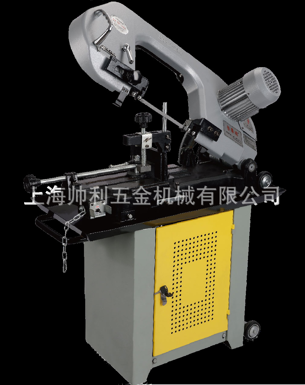 钻切不锈钢卧式金属锯床 台湾小锯床小型锯床带锯床DLY-18F1