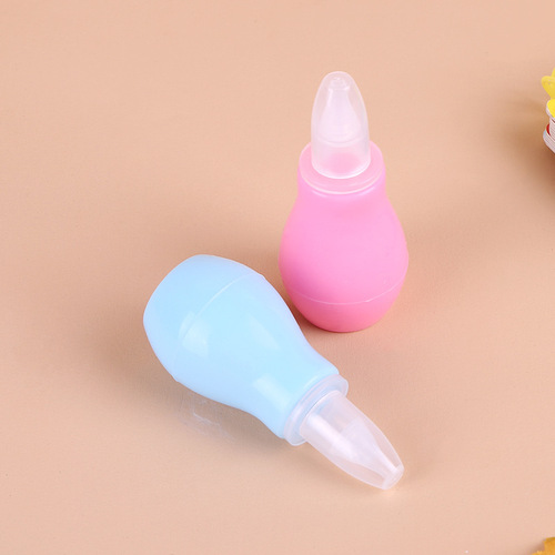 Manufacturer wholesale newborn baby supplies nasal aspirator pump type cold and snot clean one piece dropshipping