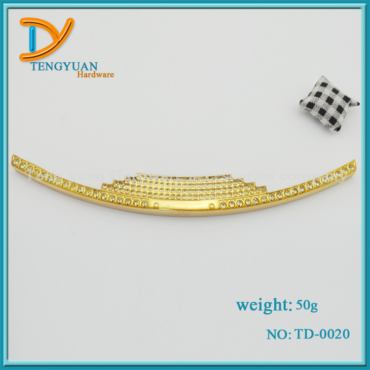 【厂家直销】高档箱包五金配件 晚宴包夹口边夹 定制批发