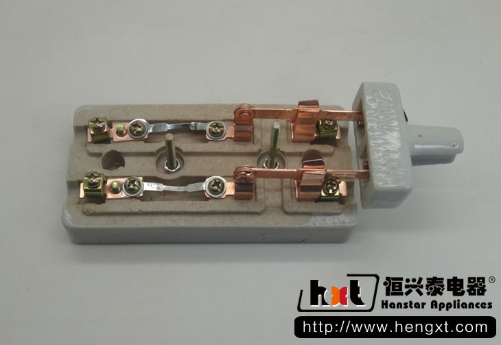 KH2 2X16A老式闸刀开关220V 二相黑色瓷底闸刀开关刀闸负荷式开关-阿里巴巴
