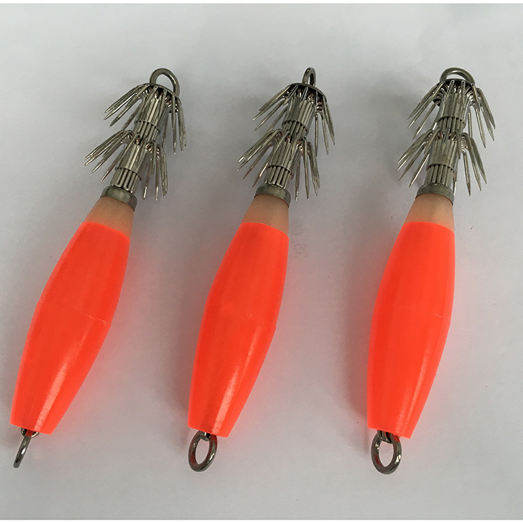 Floating Squid Jig 7 Colors Duo Squid Jig Fresh Water Bass Swimbait Tackle Gear