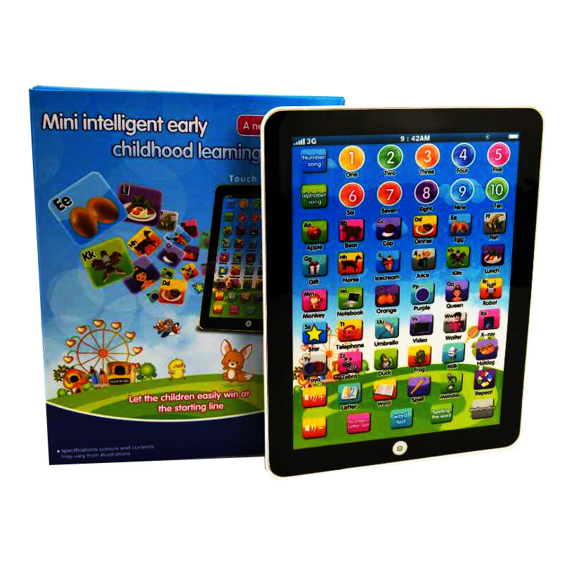 Supply of foreign trade new lighting tablet early learning story machine children's puzzle point reader mini toy wholesale