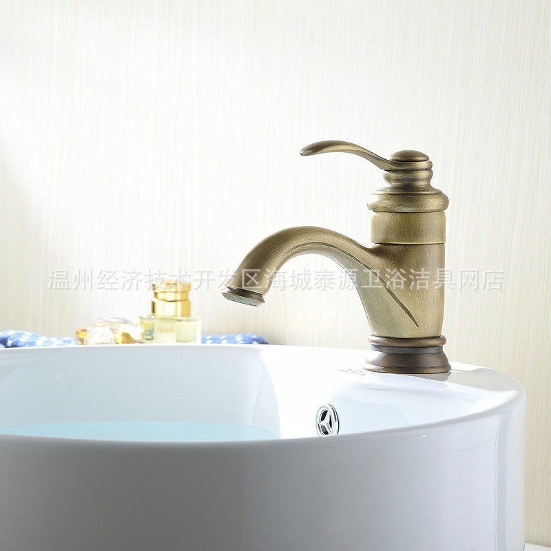 European-style antique washbasins and faucets, retro bathroom cabinets, washbasins and faucets, cross-border Amazon factory export wholesale undefined
